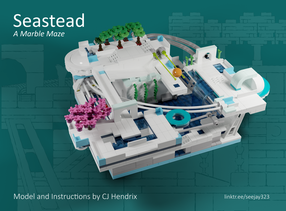 Lego Seastead Maze
