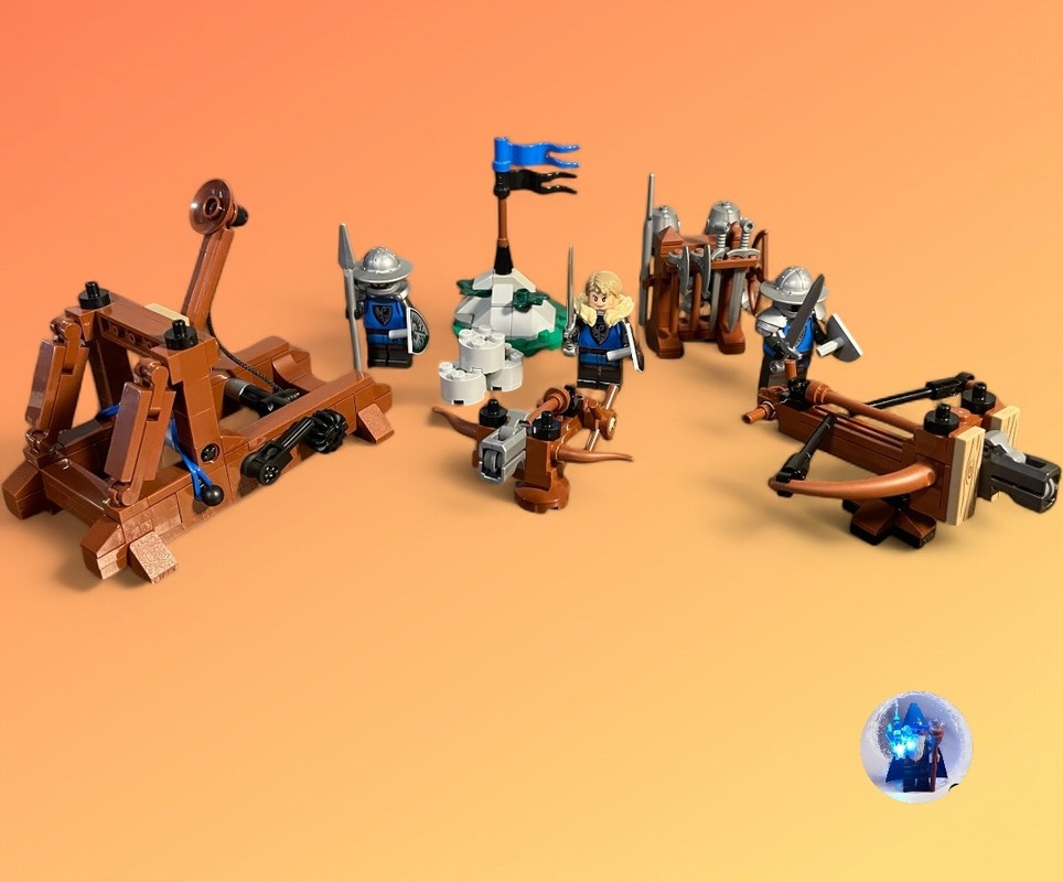 Lego Functional Catapult & Ballistas