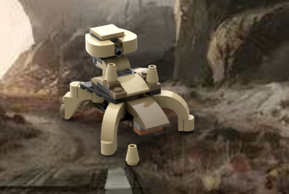 Lego Mini Scarab from Halo