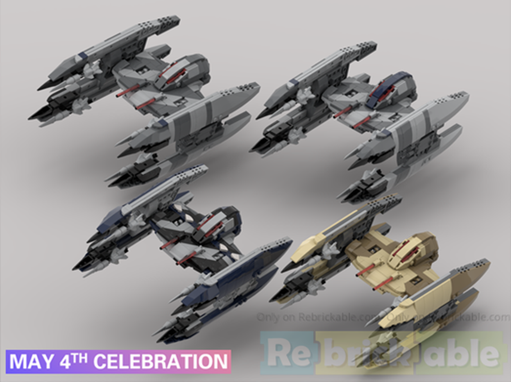 Lego Separatist Vulture Droid (Customizable Bundle)