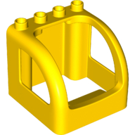 Lego Duplo Cab 4 x 4 x 3 [Plain] / Yellow