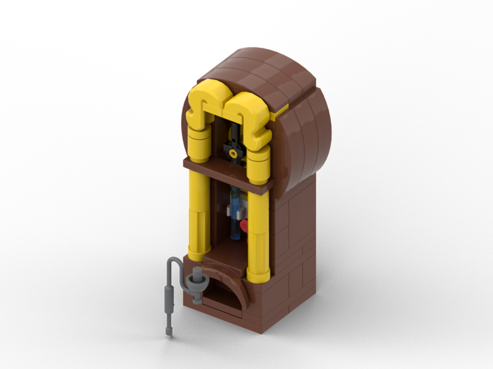 Lego Ghostbusters 2016 - Zhu's Restaurant Clock Cabinet