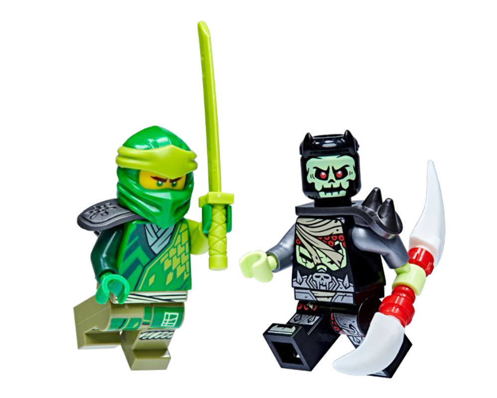 Lego Lloyd vs. Bone Warrior
