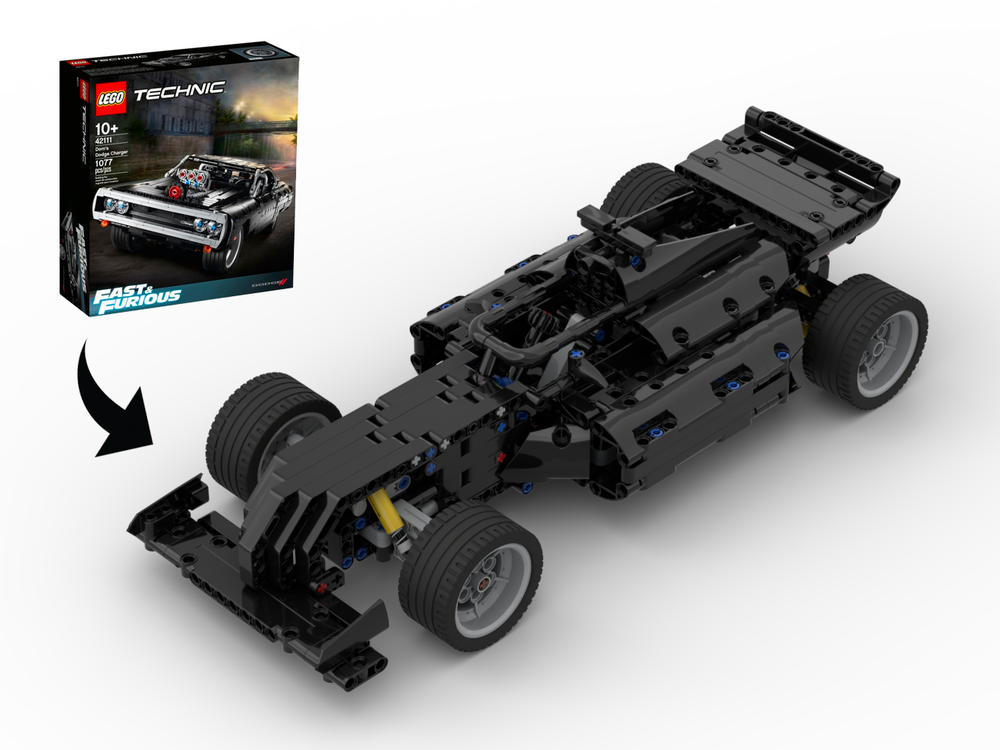 Lego F1 Black Charge - 42111 Alternate