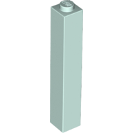Lego Brick 1 x 1 x 5 with Solid Stud / Light Aqua