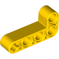 Lego Technic Beam 2 x 4 L-Shape Thick / Yellow