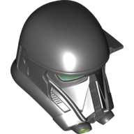 Lego Large Figure Head Imperial Death Trooper / Black