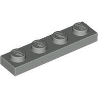 Lego Plate 1 x 4 / Light Gray