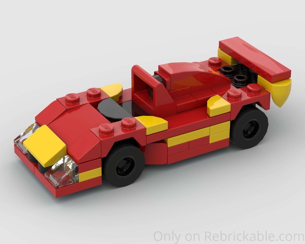 Lego MOMO 333 SP Racing Car - Half Speed Champions