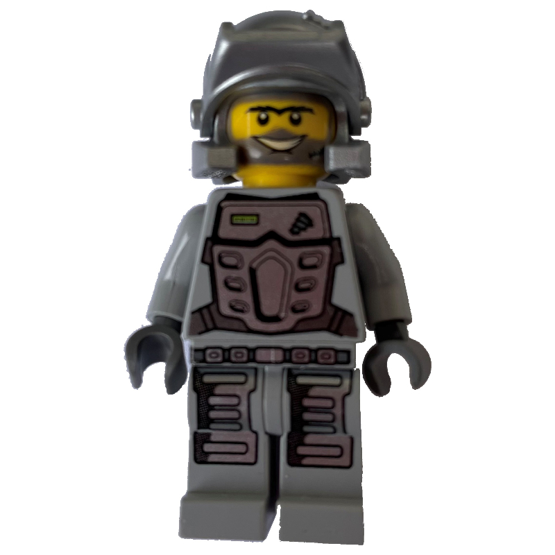Lego Duke, Light Bluish Gray
