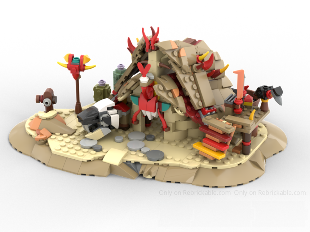 Lego Tenakth house