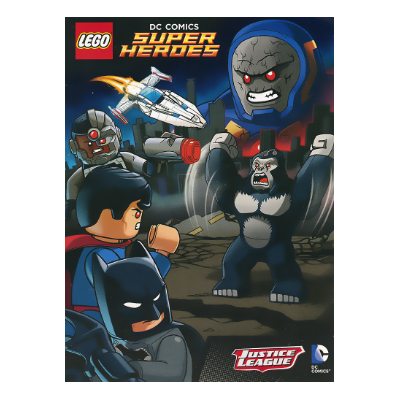 Lego Comic Book, Super Heroes, DC Comics, Gorilla Grodd & Darkseid (Justice League Logo)