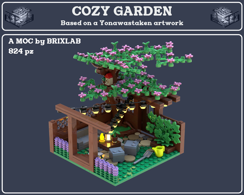 Lego Cozy Garden
