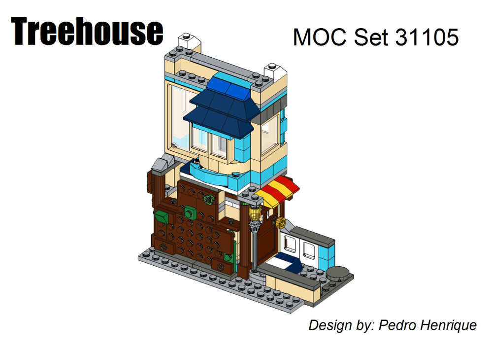 Lego Treehouse - MOC 31105