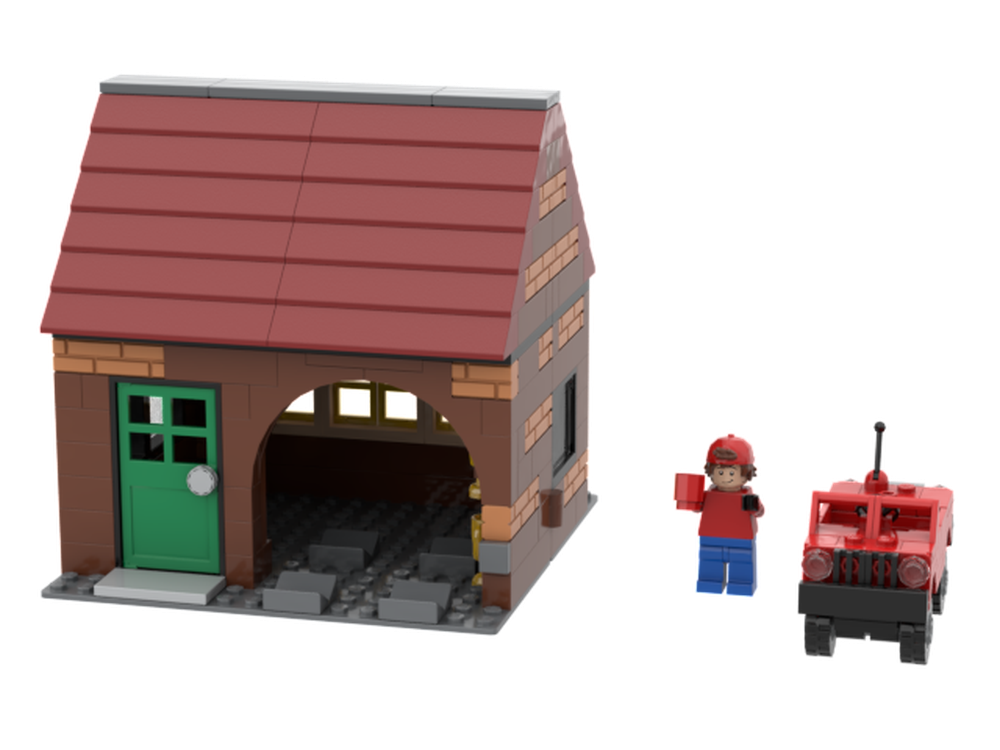 Lego Bill Newton's cozy house