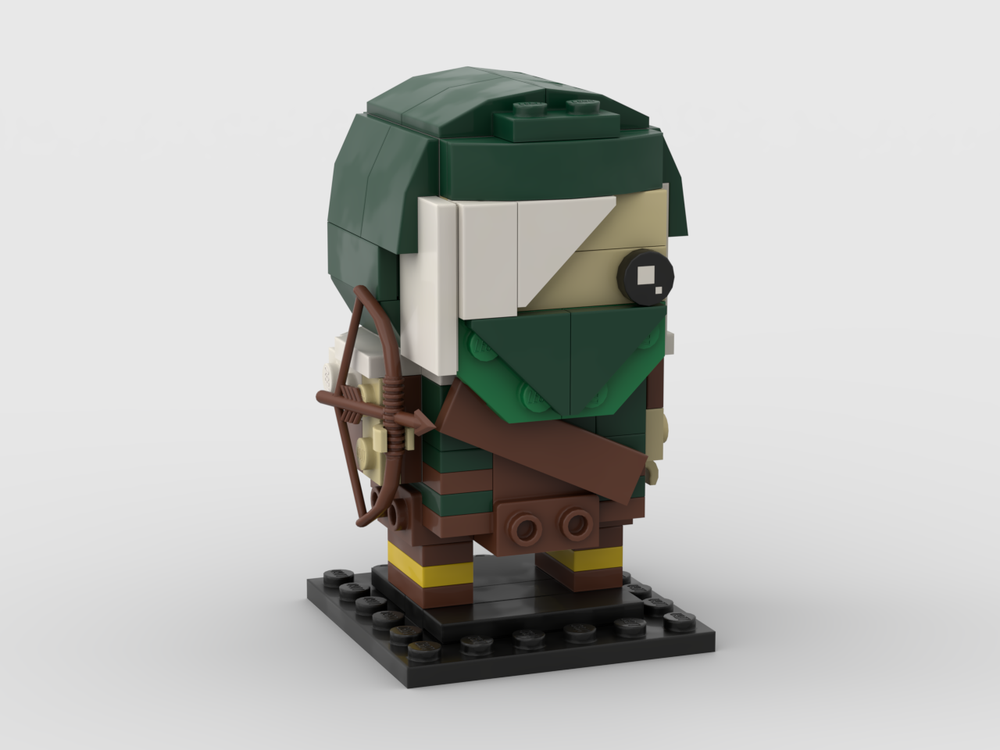 Lego Waystalker Kerillian Brickhead (Warhammer Vermintide)