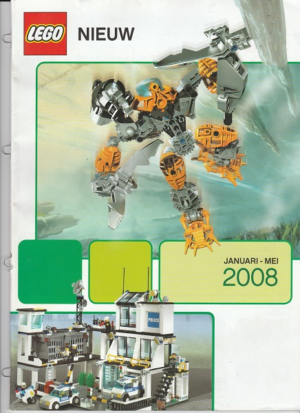 Lego 2008 Dealer Large NL Novelties January - May (4526598-NL/B)
