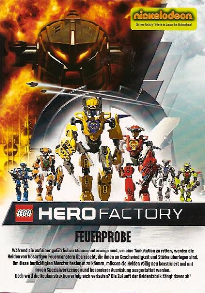 Lego 2011 Medium Hero Factory German (4646954-DE)