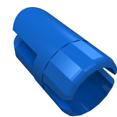 Lego Arm Piece with Towball Socket, 3 Fingers / Blue