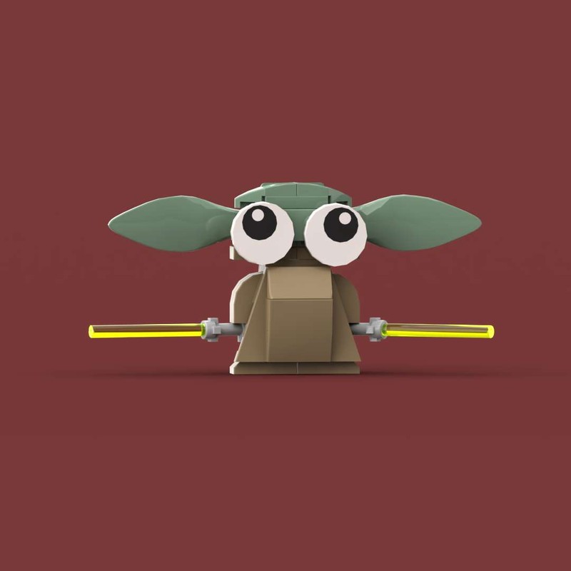 Lego yoda master fun il est!