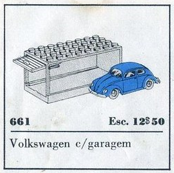 Lego 1:87 VW Beetle