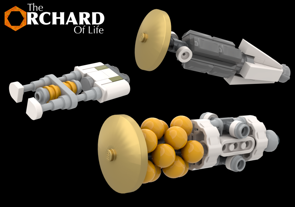 Lego Sci Fi Light Transport Ships