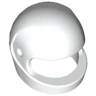 Lego Helmet, Standard / White