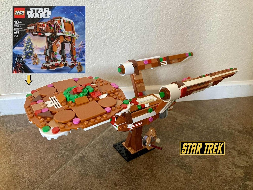 Lego USS Gingerprise! NCC 1701