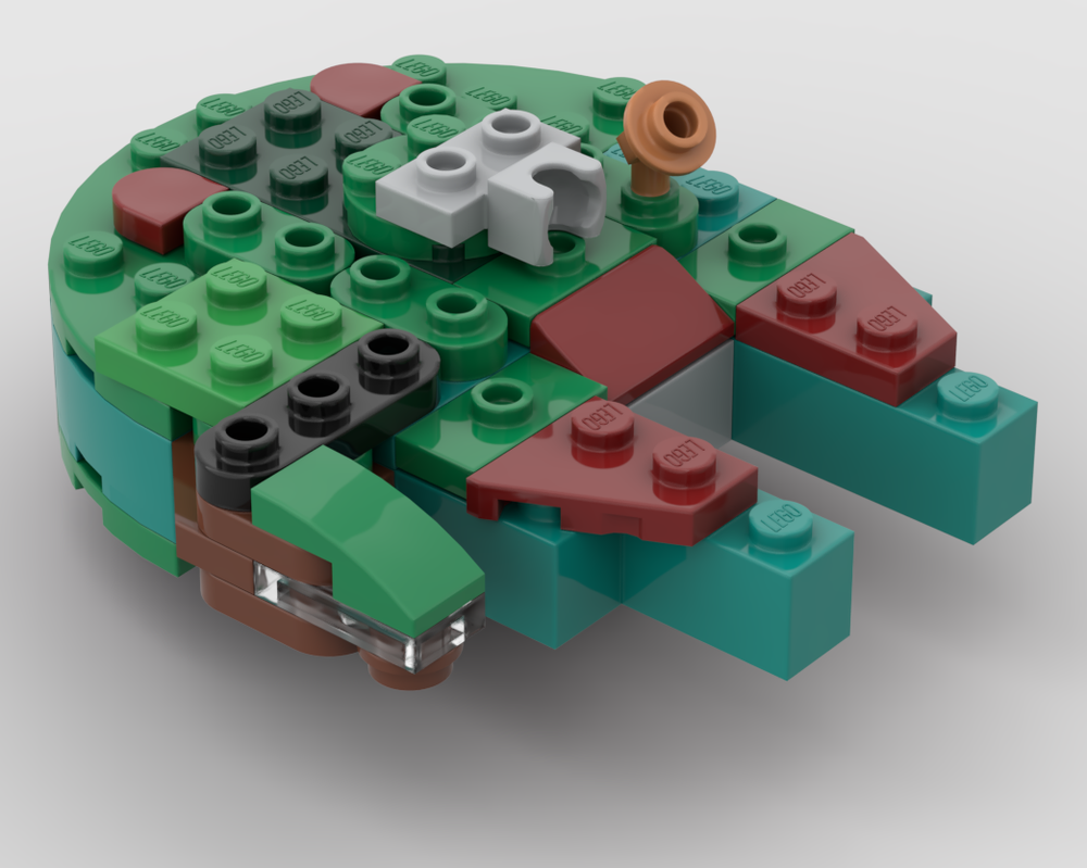 Lego Christmas Millennium-Falcon