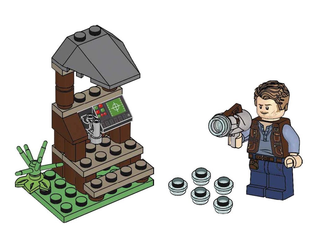 Lego Owen and Lookout Tower