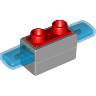 Lego Duplo Siren with Light & Sound, 1 x 2 Base with Red 2 Stud Button on Top