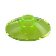 Lego Dish 2 x 2 Inverted [Radar] / Trans-Bright Green