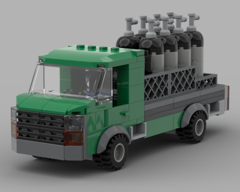 Lego Oxygen Transporting Truck
