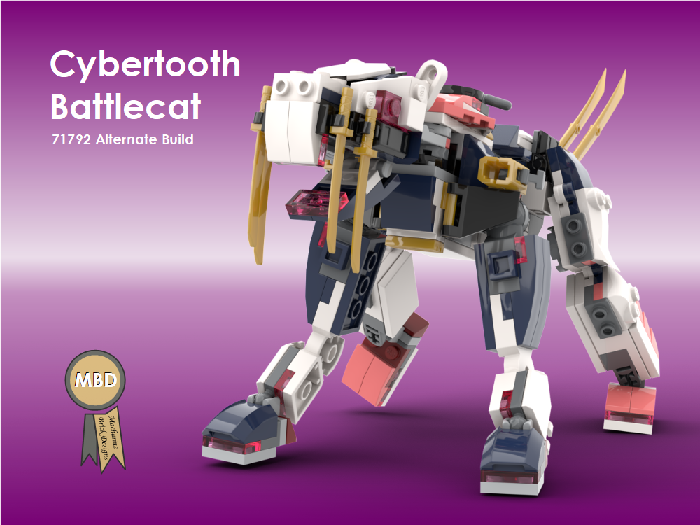 Lego Cybertooth Battlecat, 71792 Alternate Build