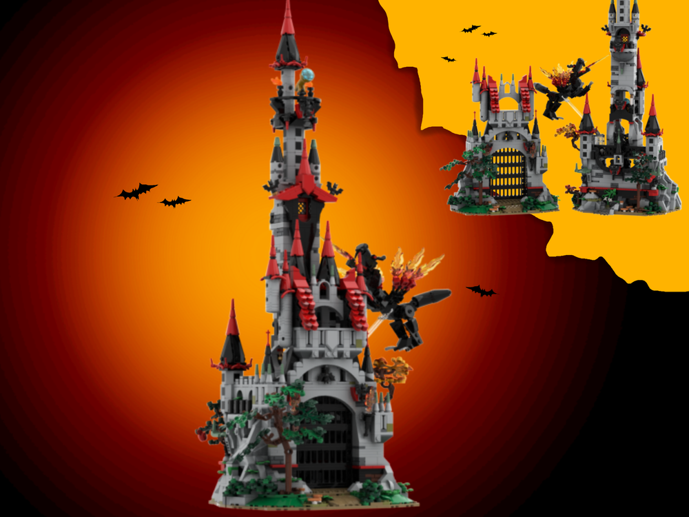 Lego Night Lord's Castle - 6097 Remake