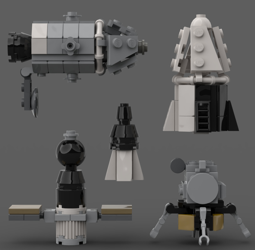 Lego Manned Spacecraft
