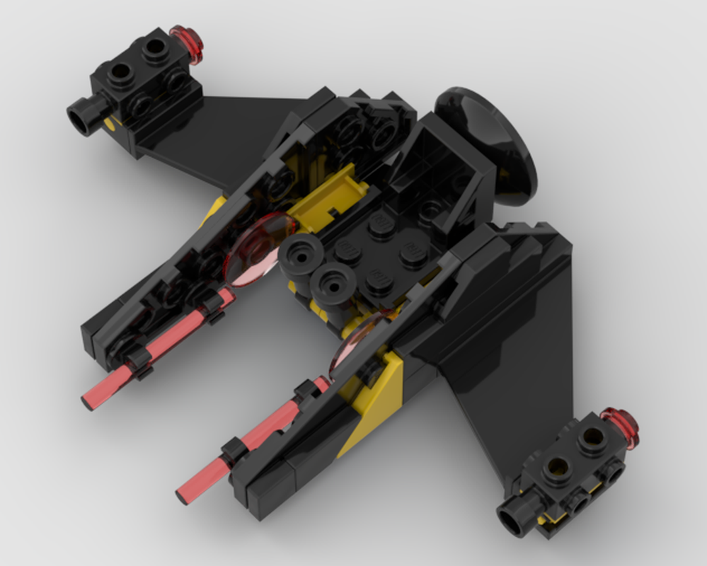 Lego Blacktron Foldwing remake
