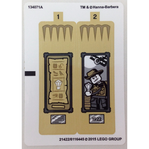 Lego Sticker Sheet for Set 75900-1 / [No Color/Any Color]