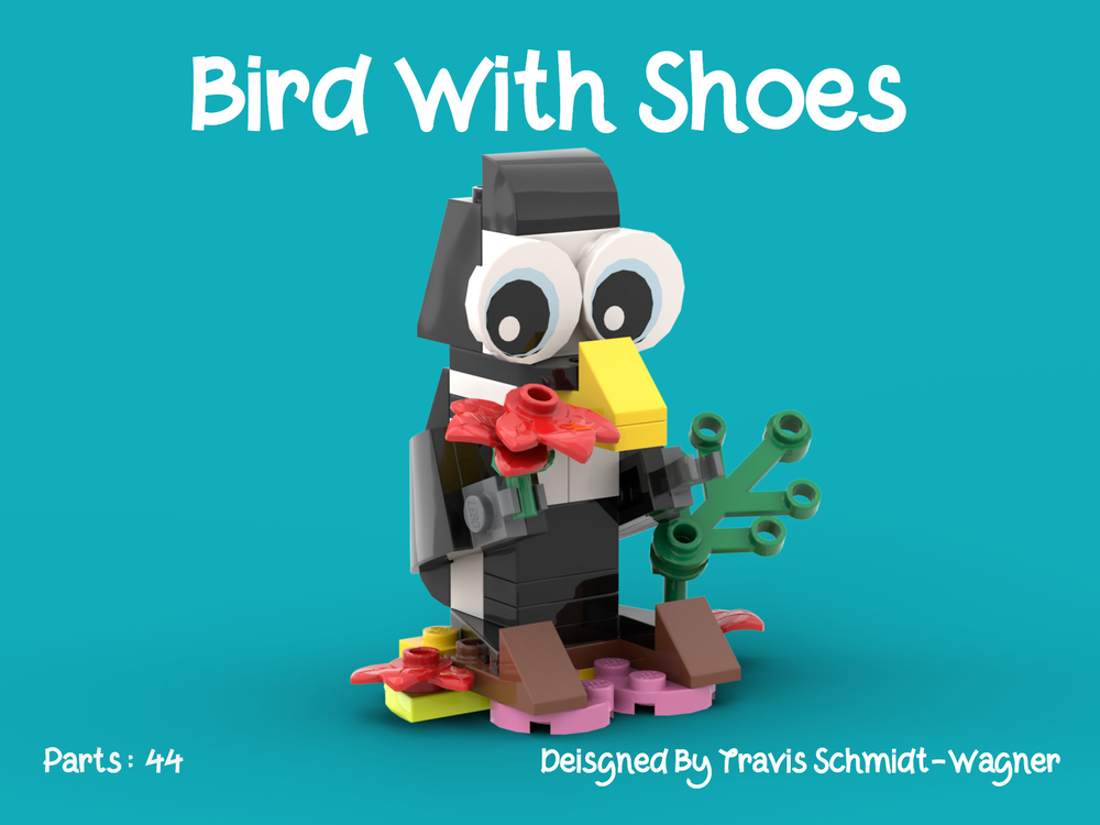 Lego Bird with Shoes Alt Build 30688