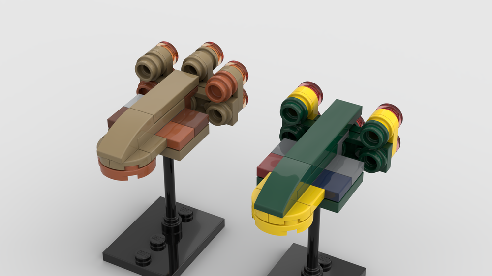 Lego 1:1455 Broken Horn and C-ROC Gozanti