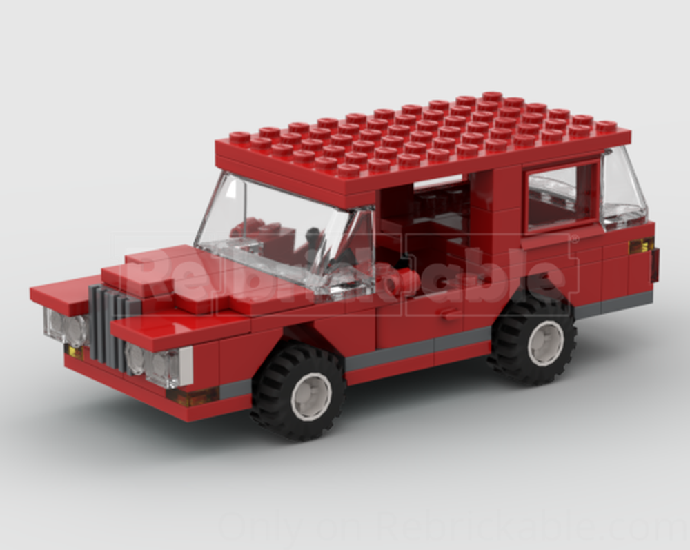 Lego #6.2 Classic car station wagon / Kombi (big)