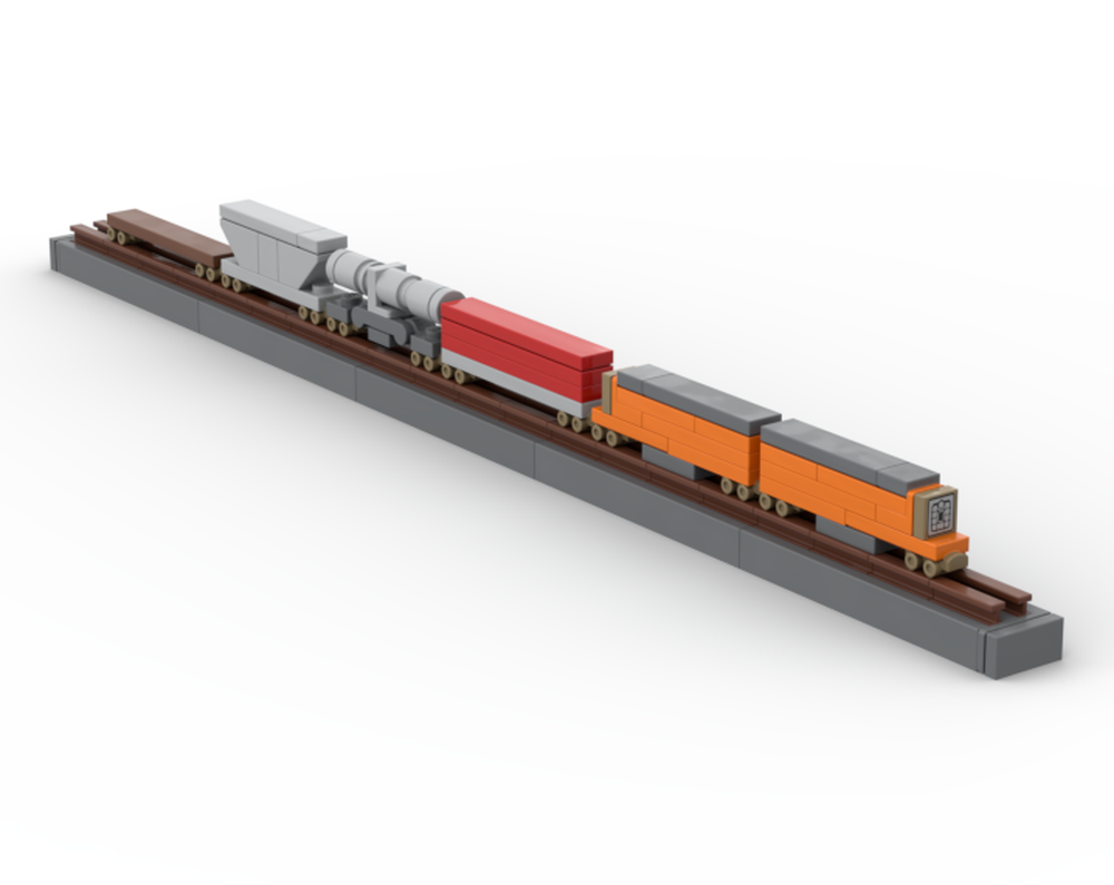 Lego Micro Freight Train
