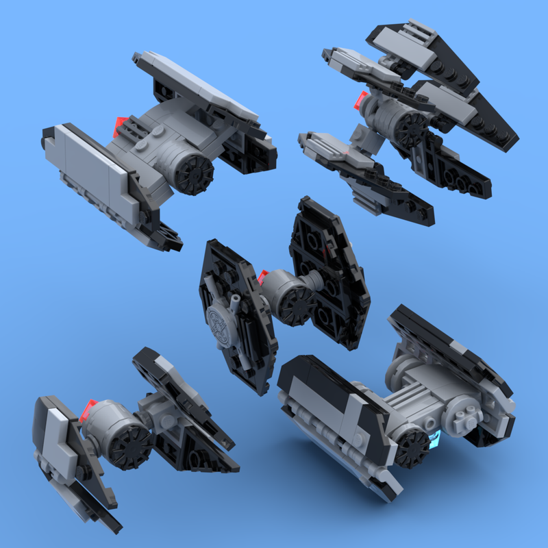 Lego Imperial Starfighter Corps V2 - 1:144 Scale