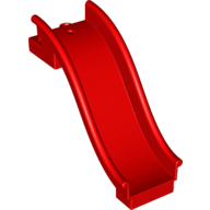 Lego Duplo Playground Slide Straight with Two Top Studs / Red