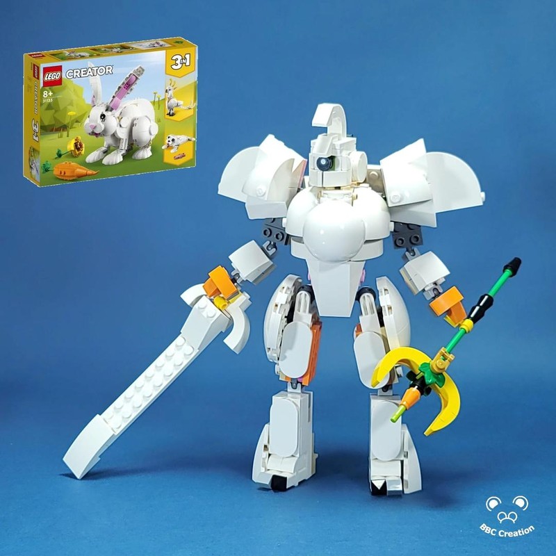 Lego White Knight