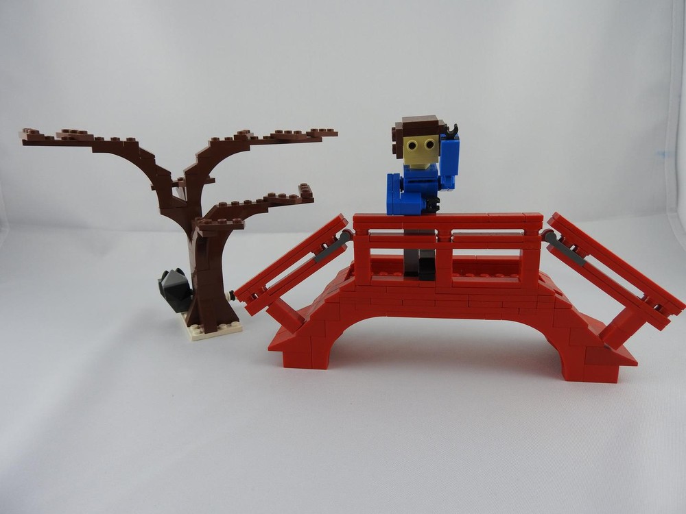Lego Red bridge minilad
