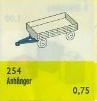 Lego 1:87 Bedford Flatbed Trailer