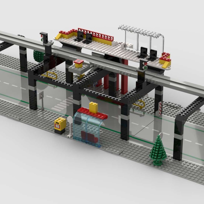 Lego Monorail Station