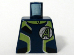 Lego Torso Agents Uniform Male Pattern