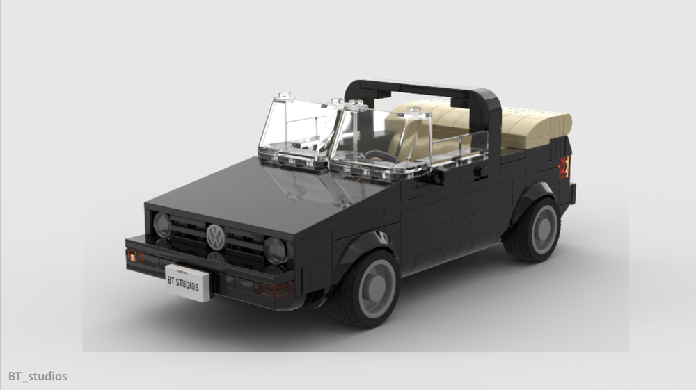 Lego Volkswagen Golf mk1 convertible